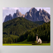 レヌイ2と呼ばれる美しい孤立した孤独な教会 ポスター (正面)