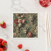 レネガ🩸ードの収穫 – ゴシックビクトリアン スタンダードカクテルナプキン (インサイチュ)