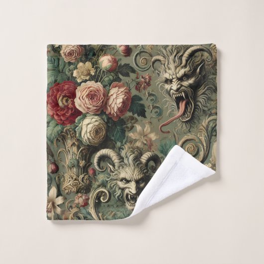 レネガ🩸ードの収穫 – ゴシックビクトリアン バスタオルセット (ウォッシュタオル)