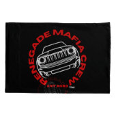 レネゲードマフィアのクルー枕ケースセット 枕カバー (裏面-左)