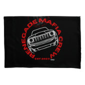 レネゲードマフィアのクルー枕ケースセット 枕カバー (正面左)