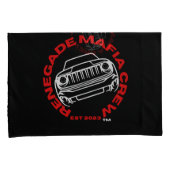 レネゲードマフィアのクルー枕ケースセット 枕カバー (正面右)