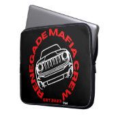 レネゲードマフィアクルーズエレクトロニクスバッグ ラップトップスリーブ (正面左)