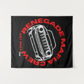 レネゲードマフィアクルートップストリー タペストリー (正面(横))