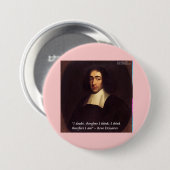 レネデカルテ考えIしたがって私は引用文 缶バッジ (正面&裏面)