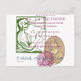 レネデカルト ポストカード