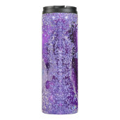 レネ・サーマル・タンブラーによるスノーフクロウの女神アート タンブラー (裏面)