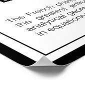 レネ・デカルトのポスター ポスター (角)