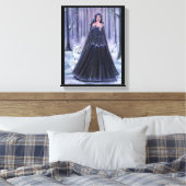 レネ・ラヴォワのオオカミの女神 キャンバスプリント (インサイチュ (寝室))