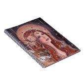 レネ・ラヴォワのリンクスとフレヤの女神 ノートブック (右側)