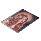 レネ・ラヴォワのリンクスとフレヤの女神 ノートブック (左側)