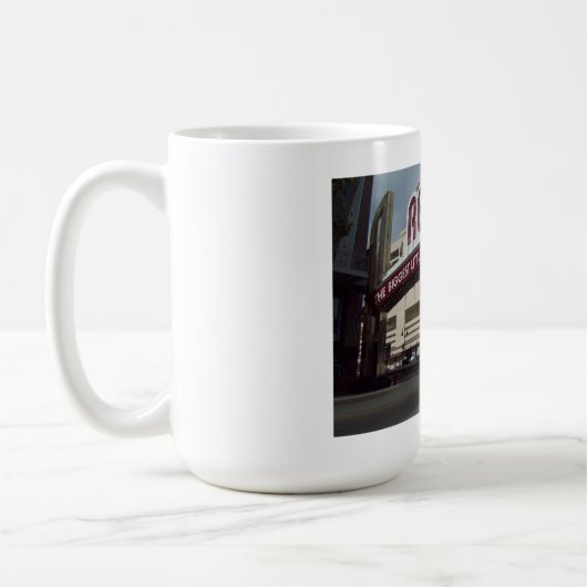 レノの世界のマグの最も大きく小さい都市 コーヒーマグカップ (左)