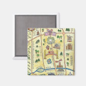 レノの地図 マグネット (正面/裏面)