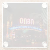 レノアーチサイン#1ガラスコースター ガラスコースター (裏面)