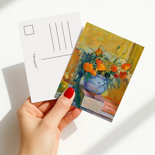 レノクルスオベイラーブルー | ピエールボンナード ポストカード