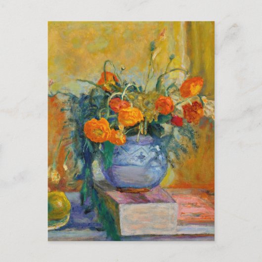 レノクルスオベイラーブルー | ピエールボンナード ポストカード (正面)