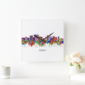 レノネバダスカイライン スクエア壁時計 (ホーム)