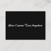 レノネバダプロフェッショナルギャンブラー又は任意の職業 コーリングカード (裏面)