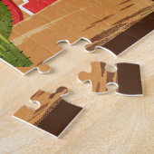 レノネバダマンガートラザートヴィンテージ旅行 ジグソーパズル (側面)