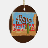 レノネバダマンガートラザートヴィンテージ旅行 セラミックオーナメント (右)