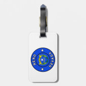 レノネバダ ラゲッジタグ (裏面縦)