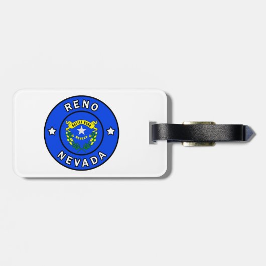 レノネバダ ラゲッジタグ (裏面横)