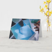 レノンデッサンドゥジュールブループリント カード (黄色い花)