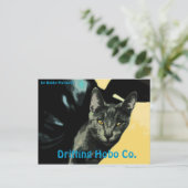 レノン猫はがき漂流ホボ株式会社 ポストカード (スタンド正面)