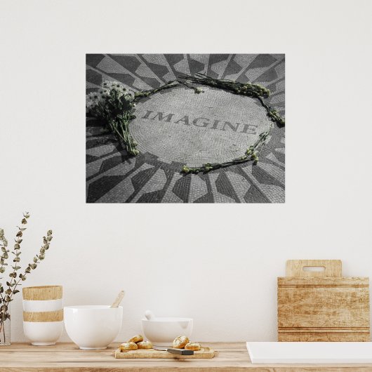 レノン記念碑 ポスター (キッチン)