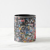 レノン・ウォール写真 マグカップ (中央)