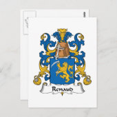 レノー家紋 ポストカード (正面/裏面)