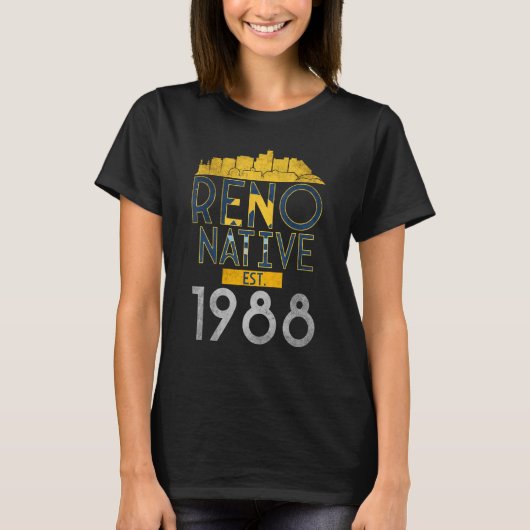 レノ先住民エスト。1988 Tシャツ (正面)