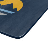 レノ国旗(ネバダ市) カッティングボード (角)