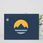 レノ国旗（ネバダ市） カード (スタンド正面)