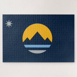 レノ国旗(ネバダ市) ジグソーパズル