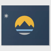 レノ国旗（ネバダ市） ラッピングペーパー (フラット)