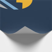 レノ国旗（ネバダ市） ラッピングペーパー (角)