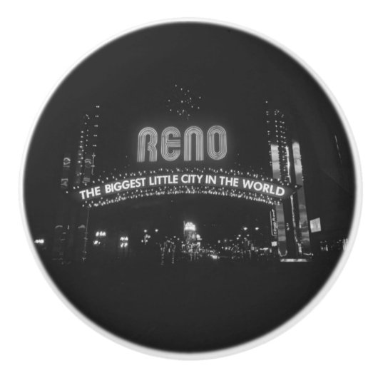 レノ市 セラミックノブ (正面)