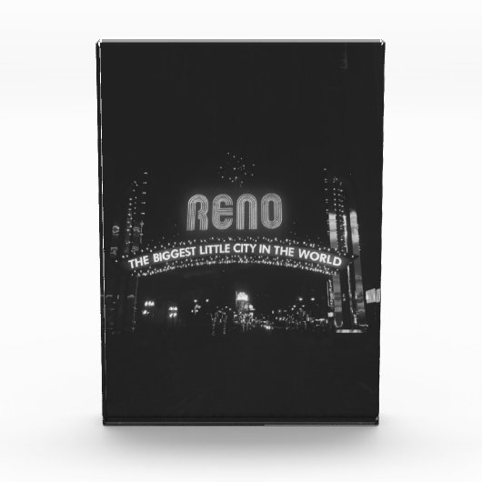 レノ市 フォトブロック (正面)