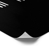 レノ記号（白） ポスター (角)