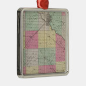 レノ·コアンド·プレヴナ、ケント、エルマー、カンザス メタルオーナメント (右)