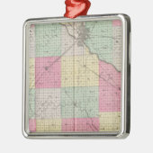 レノ·コアンド·プレヴナ、ケント、エルマー、カンザス メタルオーナメント (左)