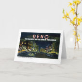 レノ、ネバダからの挨拶! カード (黄色い花)