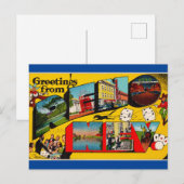 レノ・ネバダ旅行はがき ポストカード (正面/裏面)