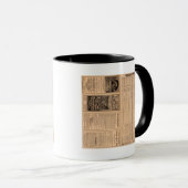 レハイバレー鉄道の文字ページ マグカップ (正面右)