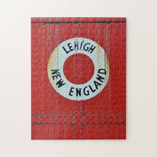 レハイ&ニューイングランド鉄道583ボクスカールカボース ジグソーパズル (縦)