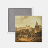 レハレスで喜ぶ マグネット (正面/裏面)