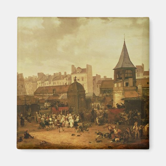 レハレスで喜ぶ マグネット (正面)