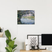 レバスク川マルヌの土手 ポスター (ホームオフィス)