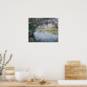 レバスク川マルヌの土手 ポスター (キッチン)